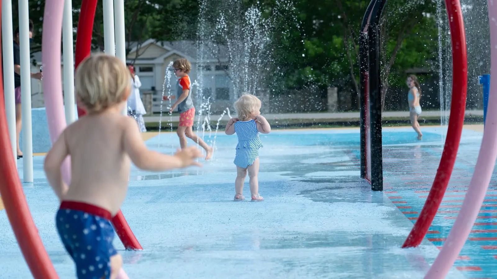 Steeplechase Park Splash Pad